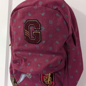 Pottery Barn Teen Harry Potter Backpack with Embroidered Patches